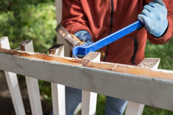 Deck Railing Replacement in Lewes
