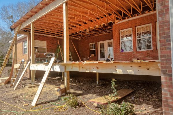 Porch Columns Installation in Lewes