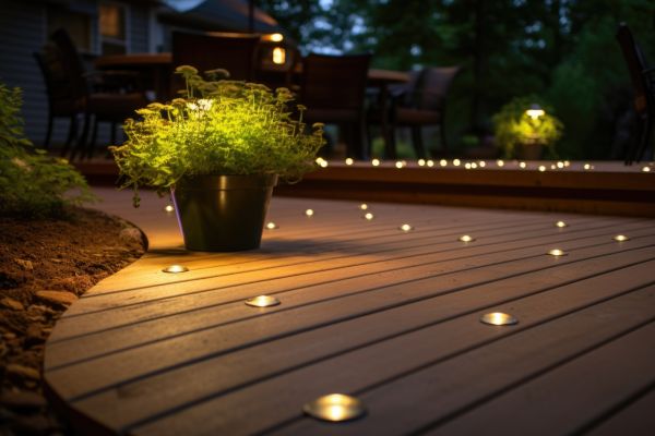 Ground Level Deck Construction in Lewes